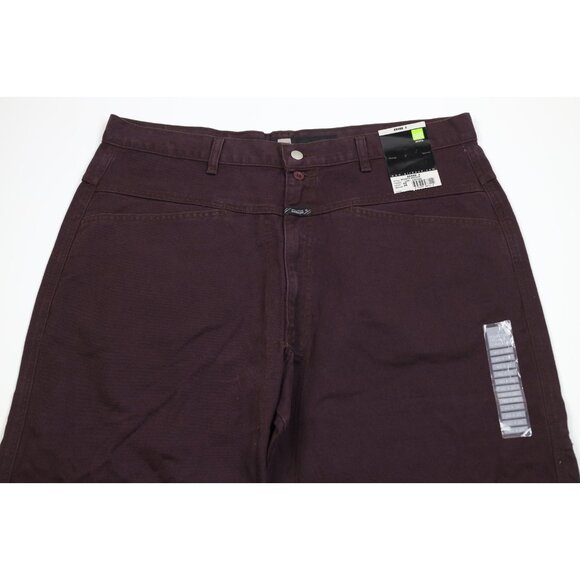 Deadstock Vintage 90s Marithe Francois Girbaud Mens 40x35 Baggy Wide Leg Jeans - Picture 2 of 16